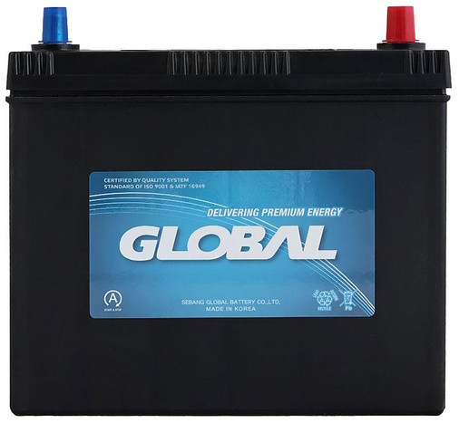 Автоаккумулятор Global Standard JIS EFB 6CT-55R