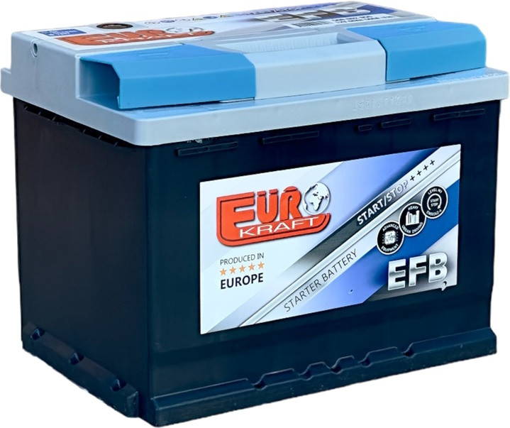 Автоакумулятор Eurokraft EFB 60R