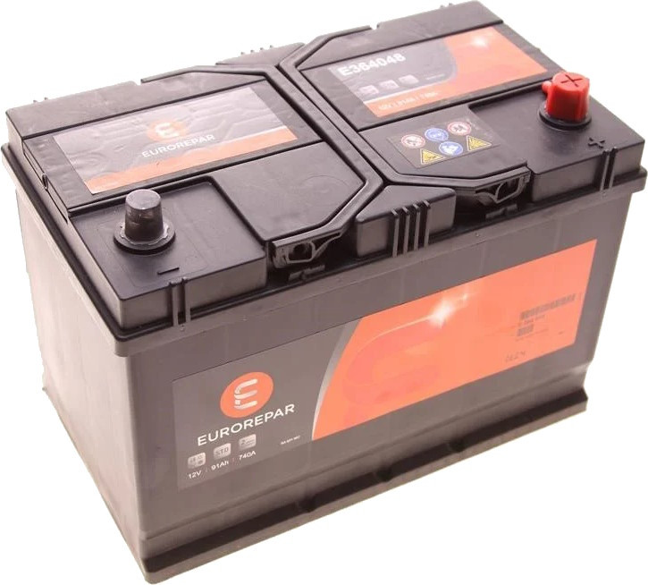 Автоаккумулятор Eurorepar Standard JIS 6CT-91R (E364048)