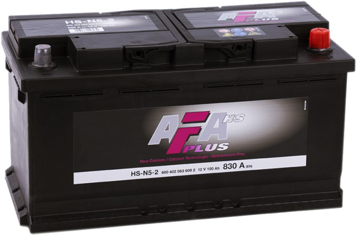Автоаккумулятор AFA Plus HS 6CT-72R Low