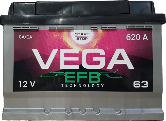 Автоакумулятор Vega EFB 63L