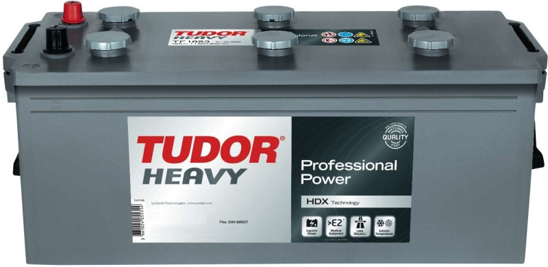Грузовой аккумулятор Tudor Professional Power 6CT-185L