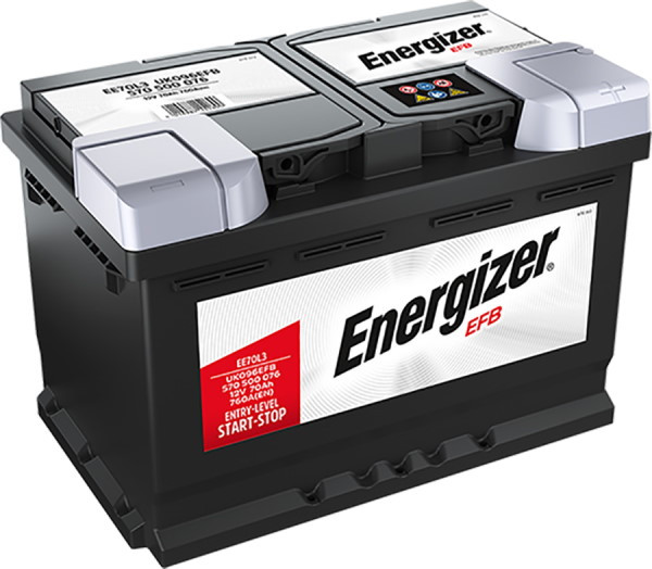 Автоакумулятор Energizer EFB 60R (560 500 064
