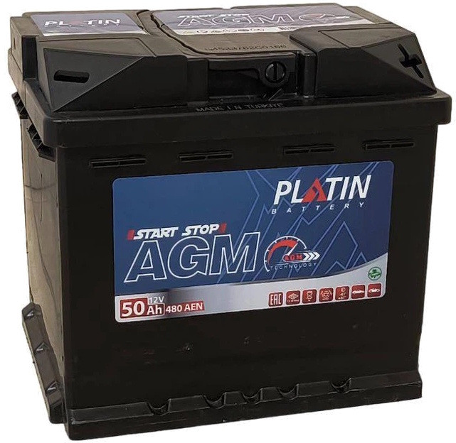 Автоакумулятор Platin AGM 6CT-50R