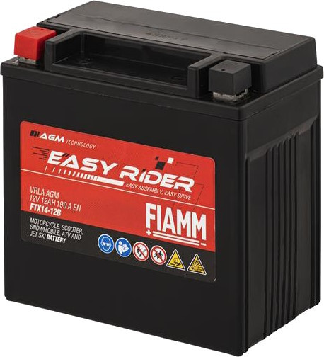 Аккумулятор для мотоцикла FIAMM Easy Rider AGM 12L