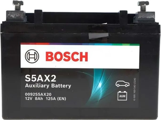 Аккумулятор для мотоцикла Bosch Auxiliaty Battery 8L (0 092 S5A X20