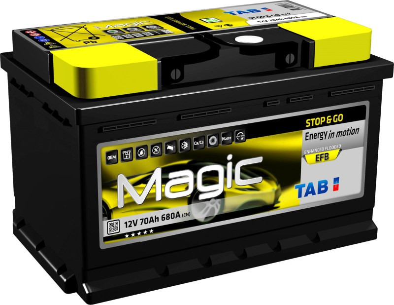 Автоаккумулятор TAB EFB Stop & Go 60R