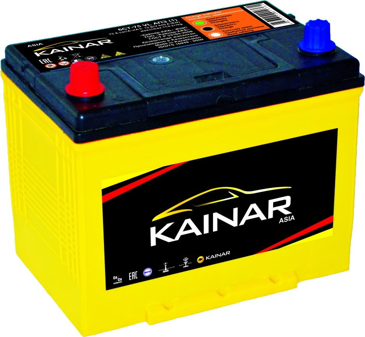 Автоакумулятор Kainar Asia 6CT-75L (070 341 1 110