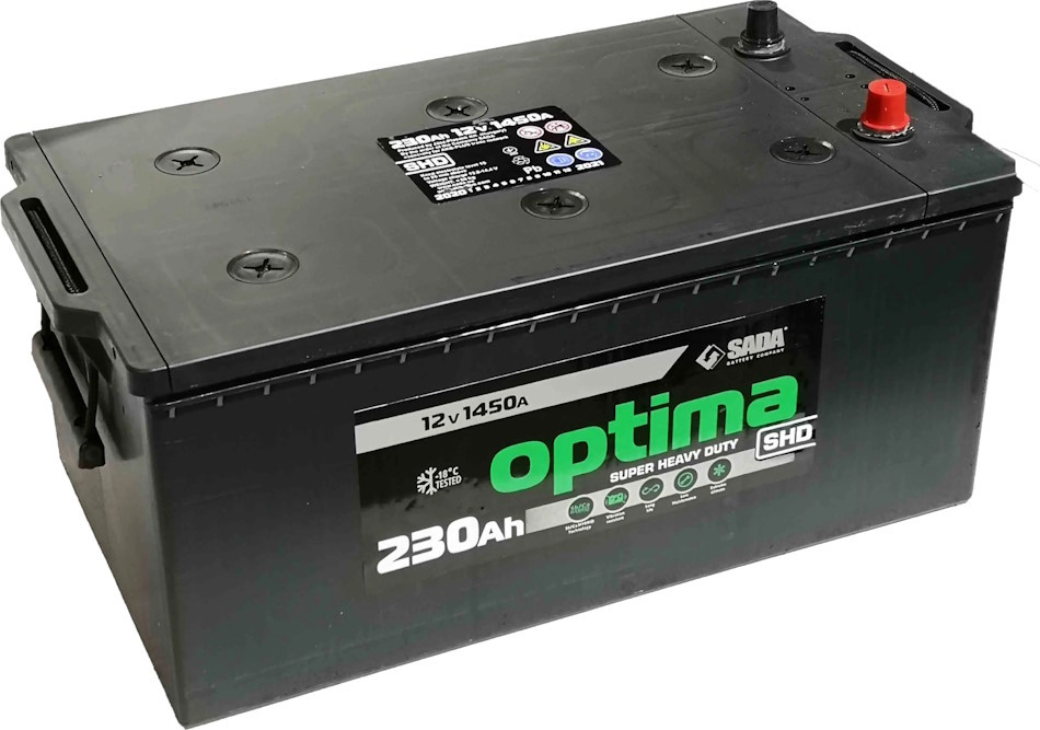 Автоакумулятор Optima Truck SHD 230L