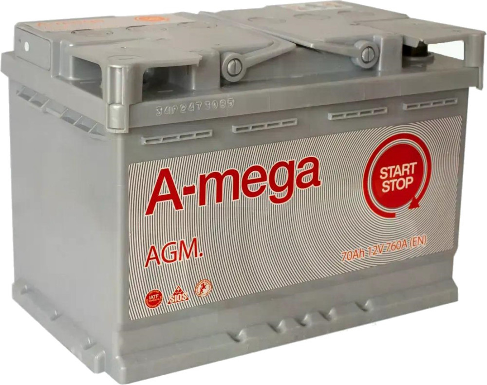 Автоакумулятор A-Mega AGM 6CT-70R