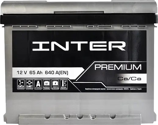 Автоакумулятор Inter Premium 6CT-60RL