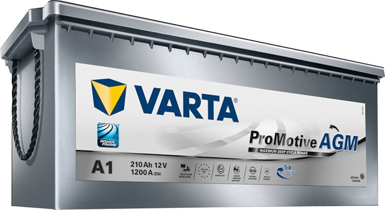 Грузовой аккумулятор Varta ProMotive AGM Promotive AGM 210L