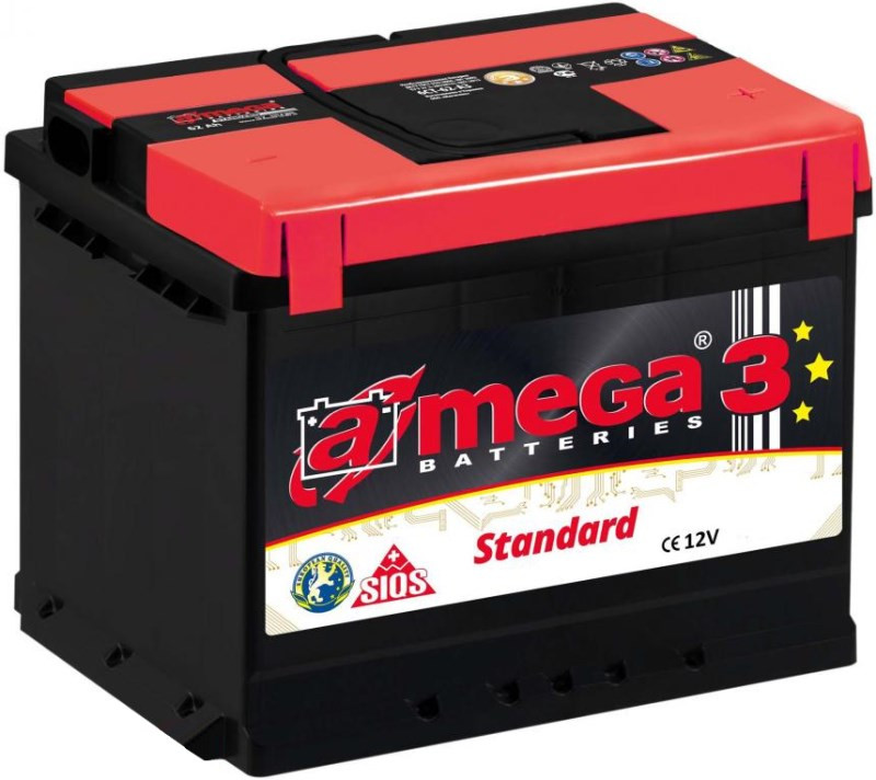 Грузовой аккумулятор A-Mega Standard M3 6CT-140L