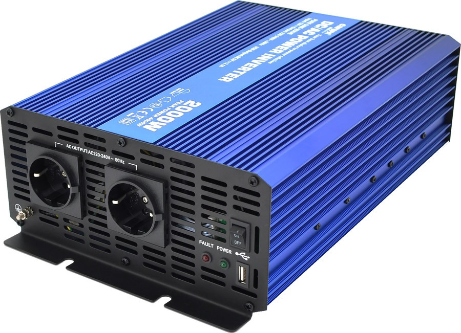 Автомобильный инвертор Carspa Sinus P2000-122