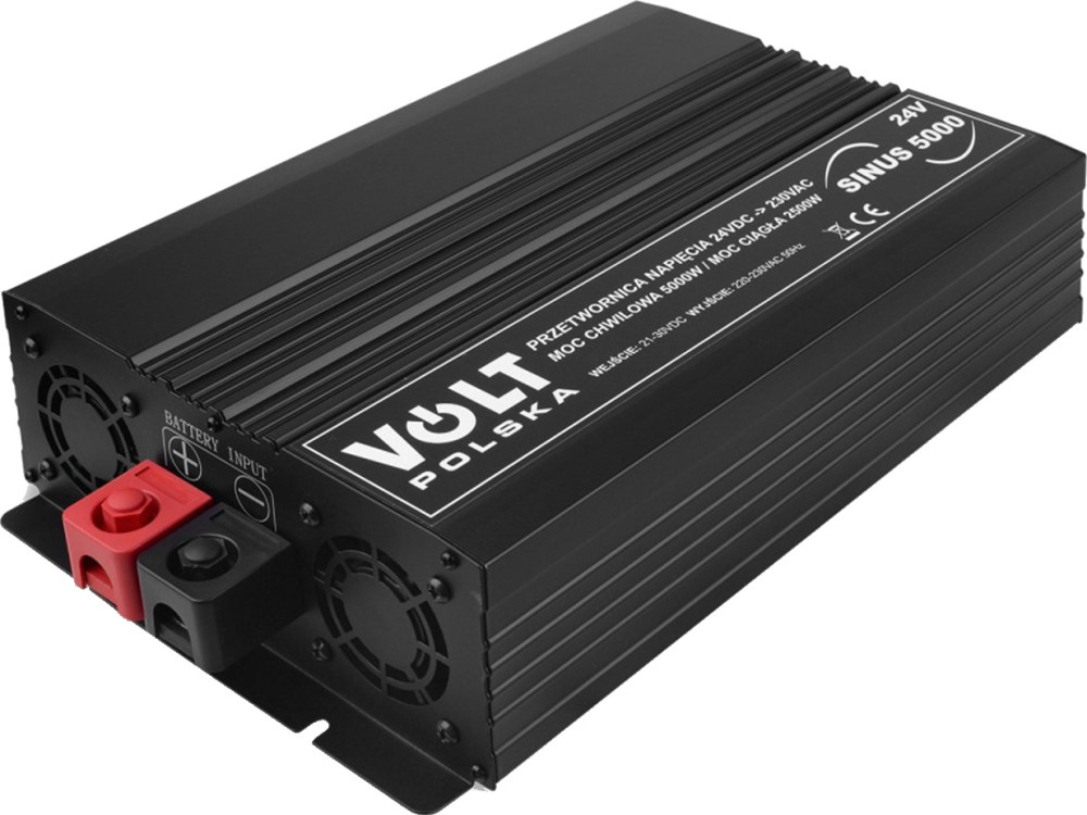 Автомобільний інвертор Volt Polska Sinus 5000 24/230V