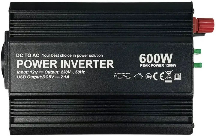Автомобильный инвертор Bottari Power Inverter 600W