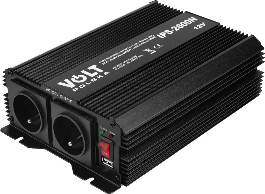 Автомобильный инвертор Volt Polska IPS-2600N 12/230V