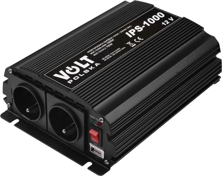 Автомобильный инвертор Volt Polska IPS-1000 12/230V