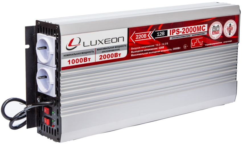 Автомобильный инвертор Luxeon IPS-2000MC
