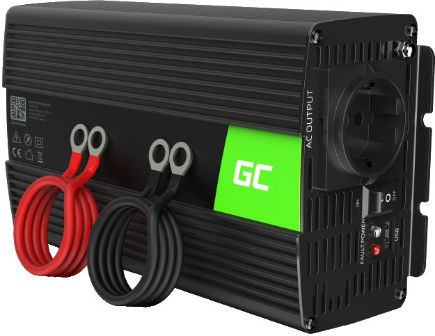 Автомобільний інвертор Green Cell Car Power Inverter 24V to 230V 1000W/2000W Pure Sine
