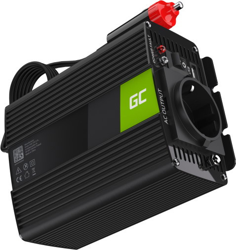 Автомобильный инвертор Green Cell Car Power Inverter 12V to 230V 150W/300W Pure Sine