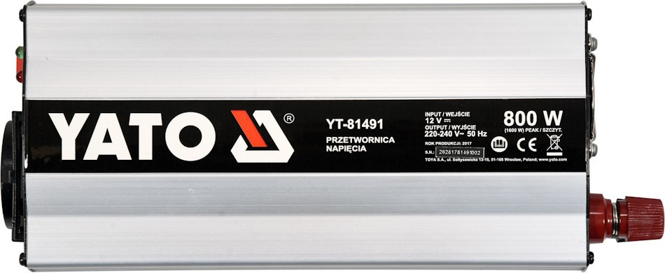 Автомобільний інвертор Yato YT-81491