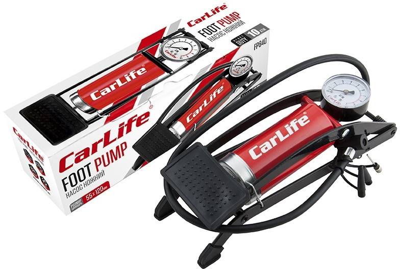 Ножной насос CarLife FP840