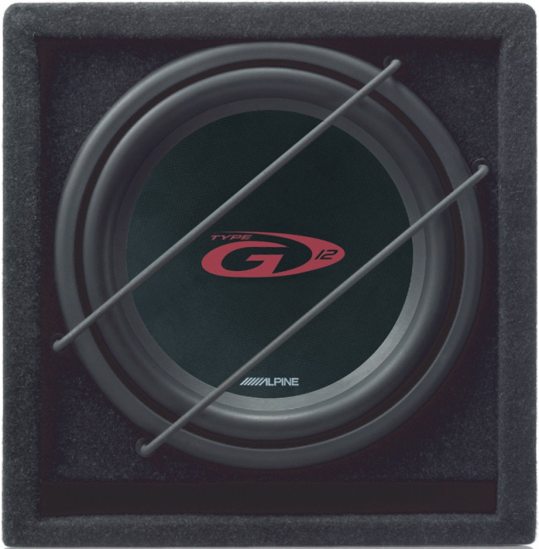 Автосабвуфер Alpine SBG-1244BR