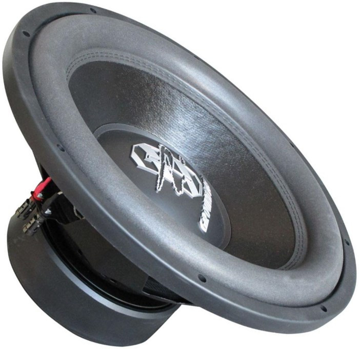 Автосабвуфер Ground Zero GZRW 15D4