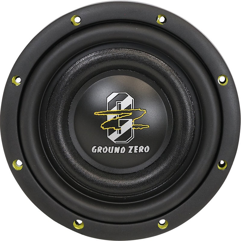 Автосабвуфер Ground Zero GZHW 8SPL-D2 Flat