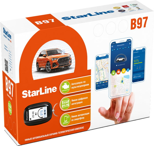 Автосигнализация StarLine B97 2SIM LTE GPS