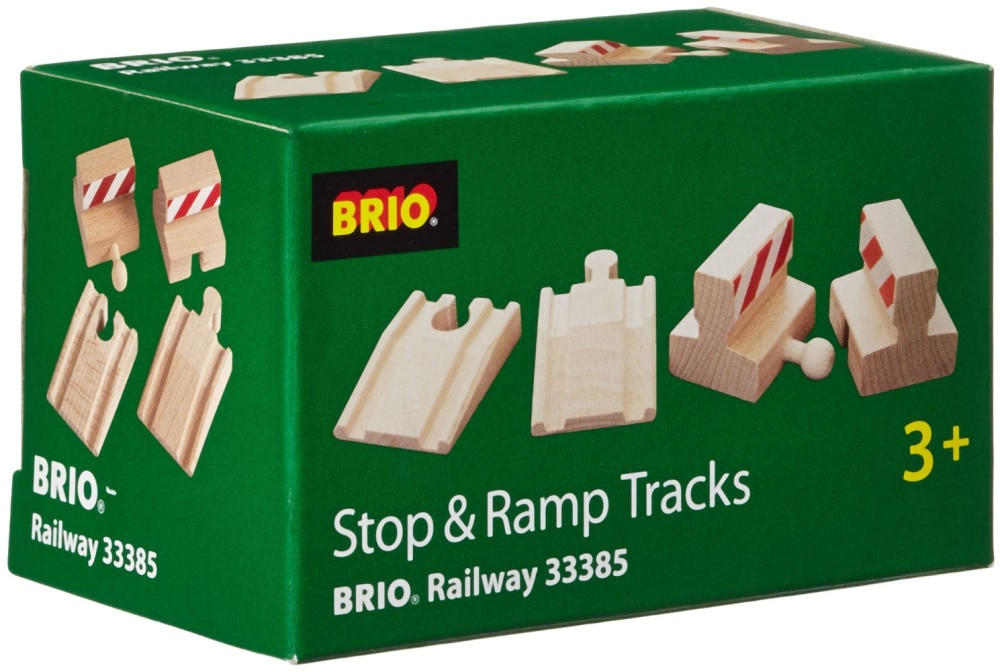 Железная дорога BRIO Stop and Ramp Tracks 33385