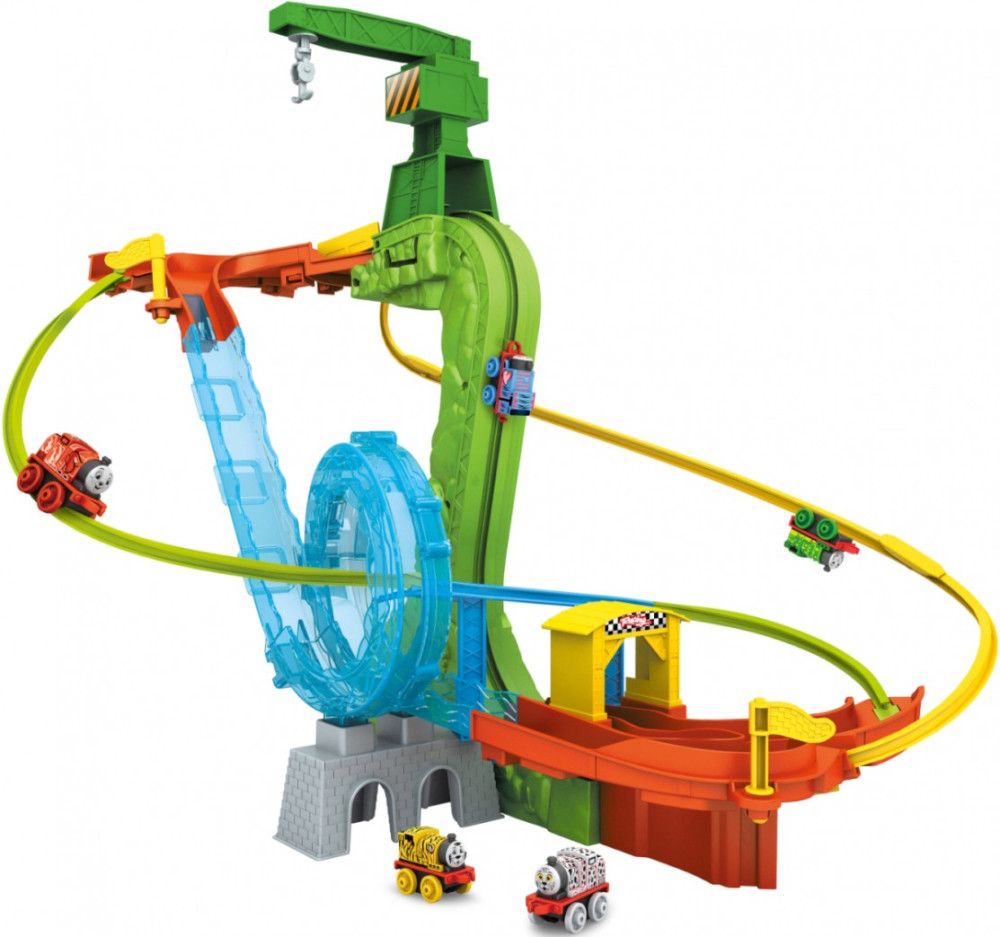 Автотрек LUNATIK Stunt Track Train LNK-STT7561