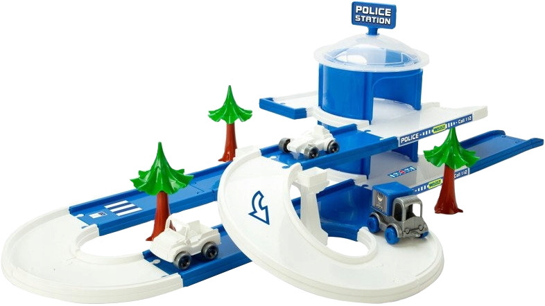 Автотрек Wader Police Station 53520