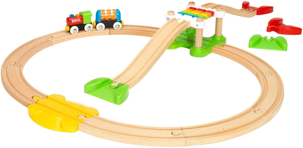 Железная дорога BRIO My First Railway Beginner Pack 33727