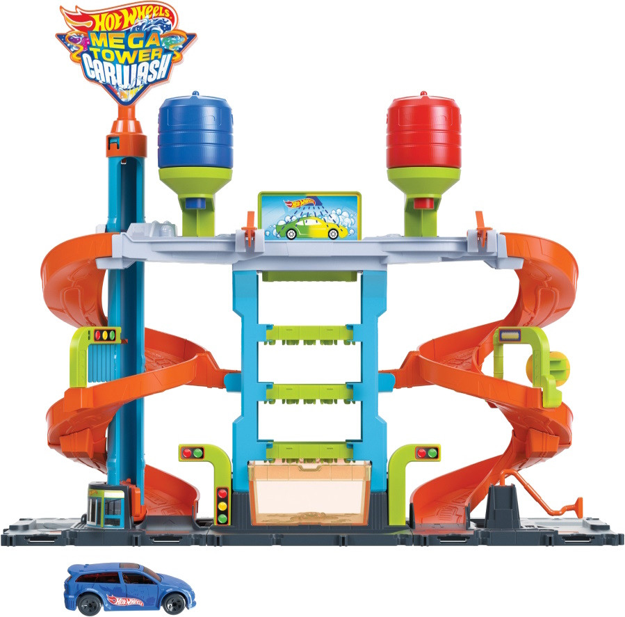 Автотрек Hot Wheels Mega Car Wash HDP05