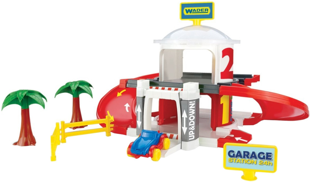 Автотрек Wader Garage (2 levels with elevator) 50300