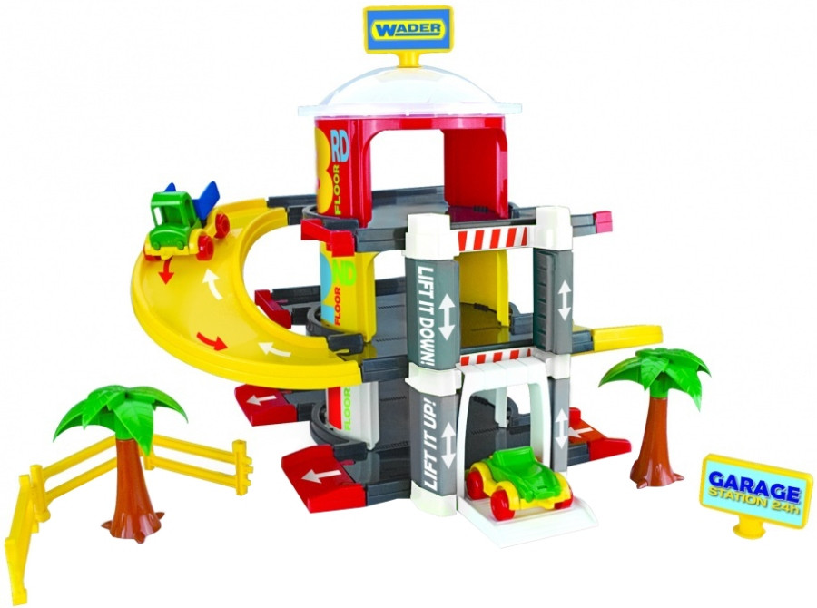 Автотрек Wader Garage (3 levels with elevator) 50310