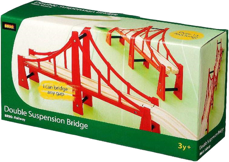 Железная дорога BRIO Double Suspension Bridge 33683
