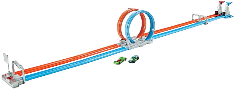 Автотрек Hot Wheels Double Loop Dash