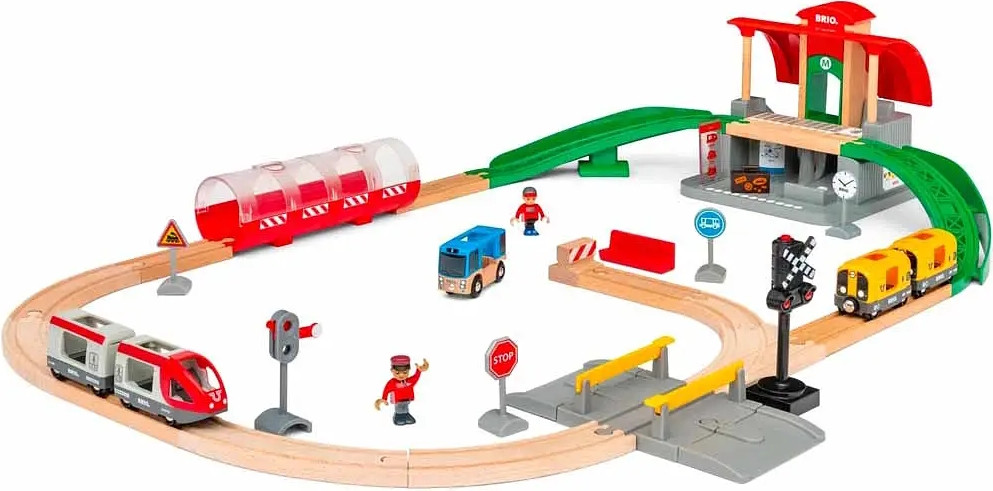 Железная дорога BRIO Central Station Set 33989