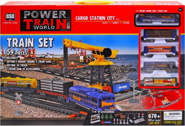 Железная дорога BSQ Cargo Station City 2082