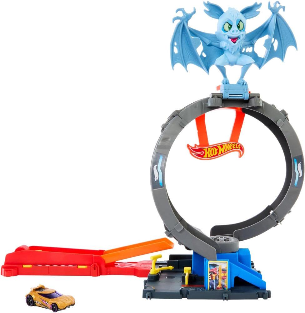 Автотрек Hot Wheels Bat Loop Attack HTN78