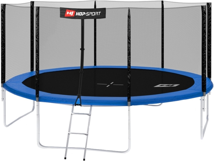 Батут Hop-Sport 14ft s Vneshnei Setkoi