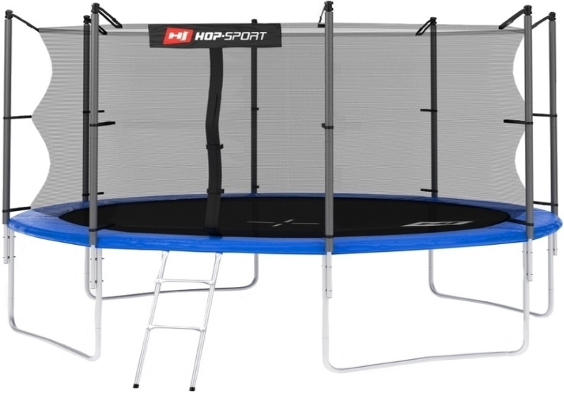 Батут Hop-Sport 14ft s Vnutrenney Setkoy