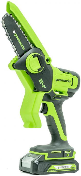 Ланцюгова пила Greenworks G24MCS10K2 2008207UA (2008207UA)