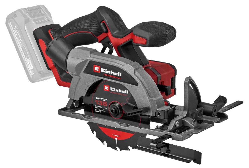 Циркулярная пила Einhell Professional TP-CS 18/136-C Li BL Solo (4331240