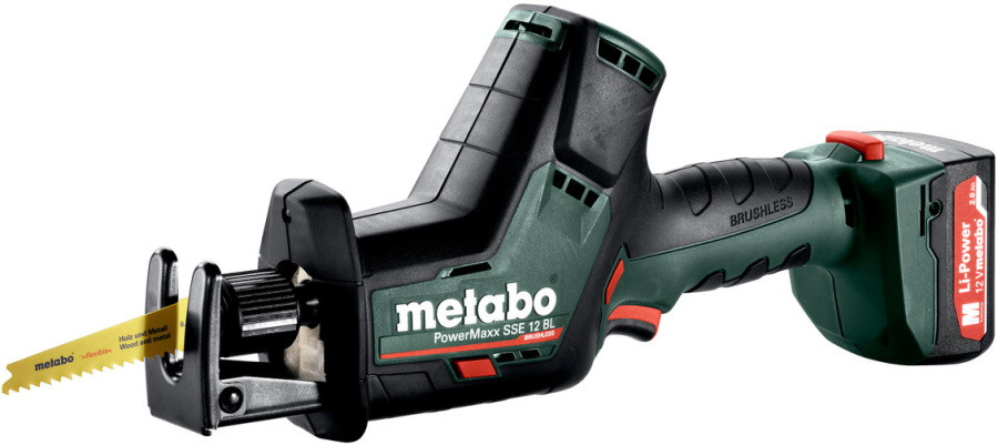 Шабельна пила Metabo PowerMaxx SSE 12 BL 602322500