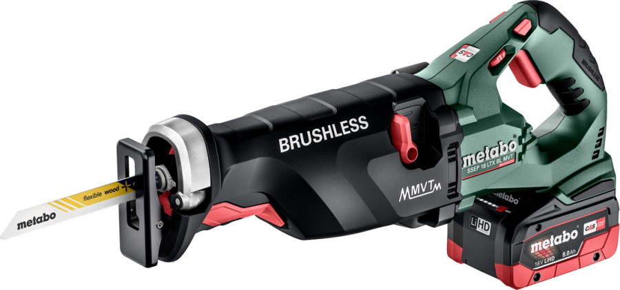 Шабельна пила Metabo SSEP 18 LTX BL MVT 602258810