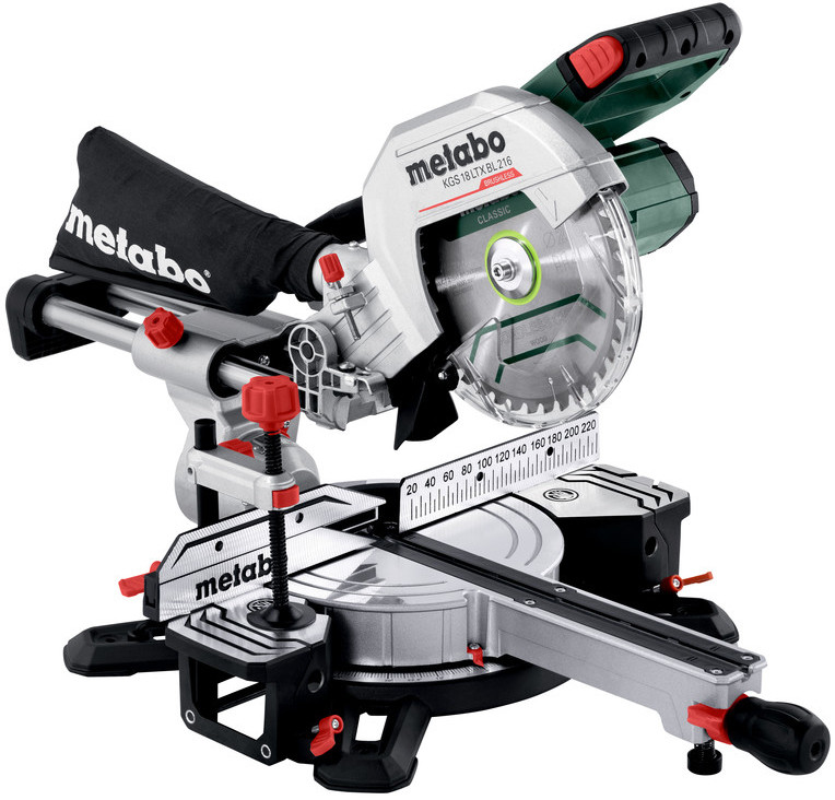 Торцювальна пила Metabo KGS 18 LTX BL 216 614216810